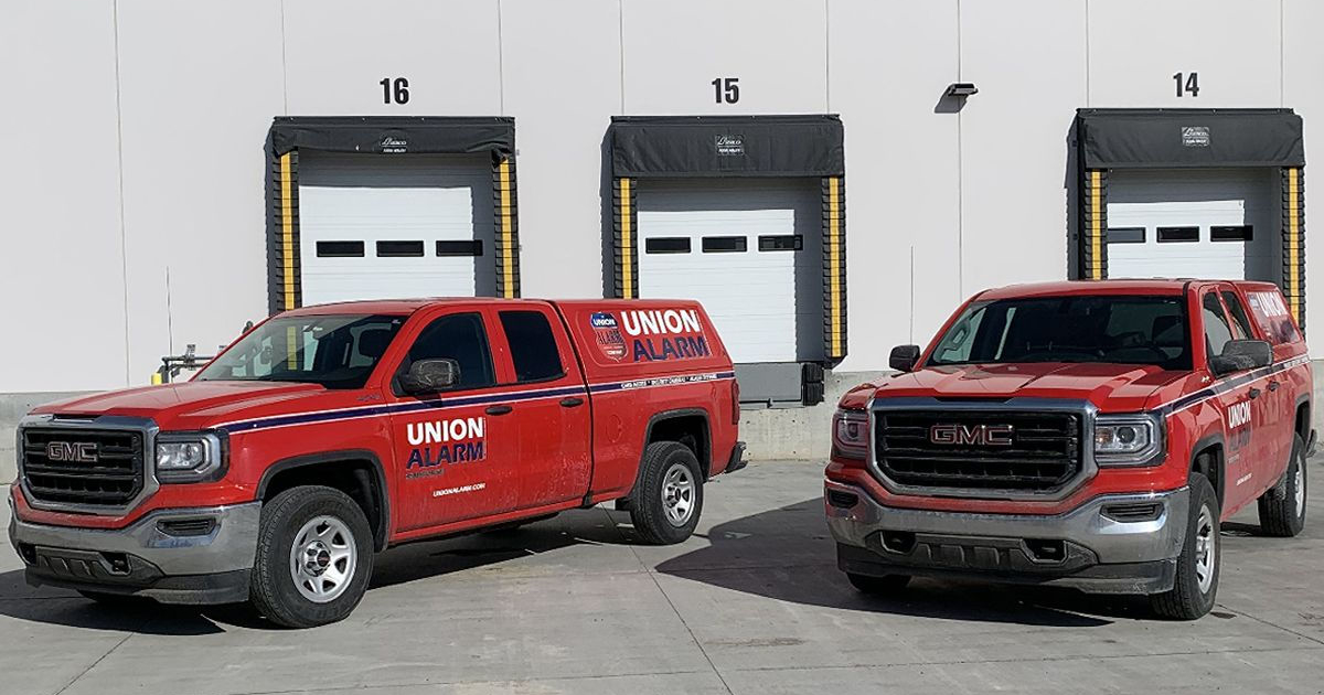 Union-Alarm-Service-Trucks-Calgary
