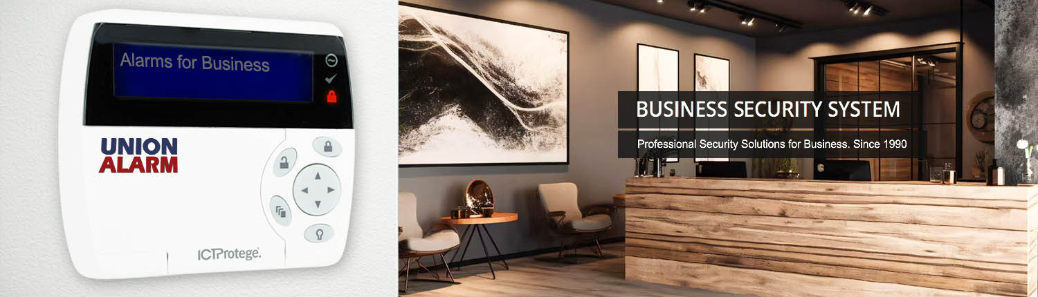Business-Alarm-Systems-Calgary-Union-Alarm-Office-LCD-Keypad