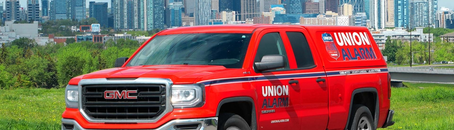 Union-Alarm-Service-Truck-Calgary